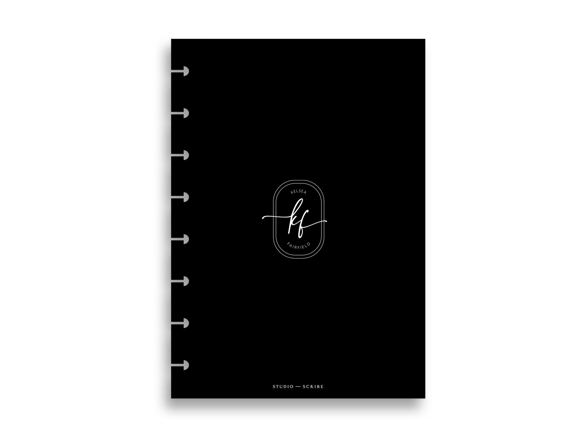 Personalised Planner Dashboard | Simplicity 6 | Ebony Black