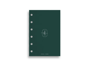 Personalised Planner Dashboard | Simplicity 6 | Racing Green
