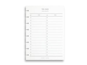Printed To Do List Pages | Planner Pages | A5