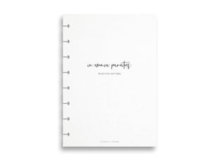 Ready For Anything | Latin Motivational Planner Dashboard/Print | Vellum | A5