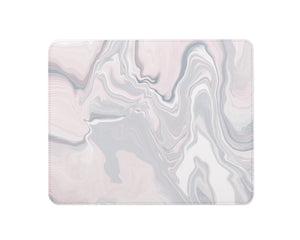 Mousemat | Marble Abstract | Pink & Grey