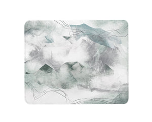 Mousemat | Mountains Abstract | Green