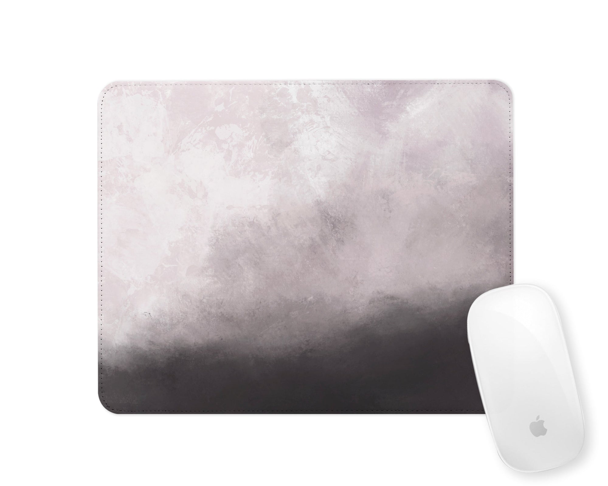 Mousemat | Stormclouds Abstract | Mauve